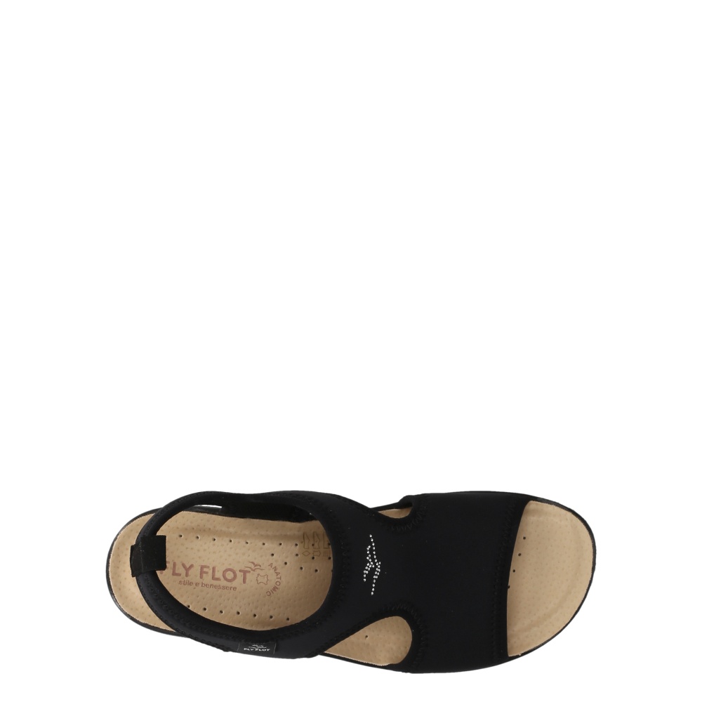 Fly flot Sandali bassi 55e71le Nero