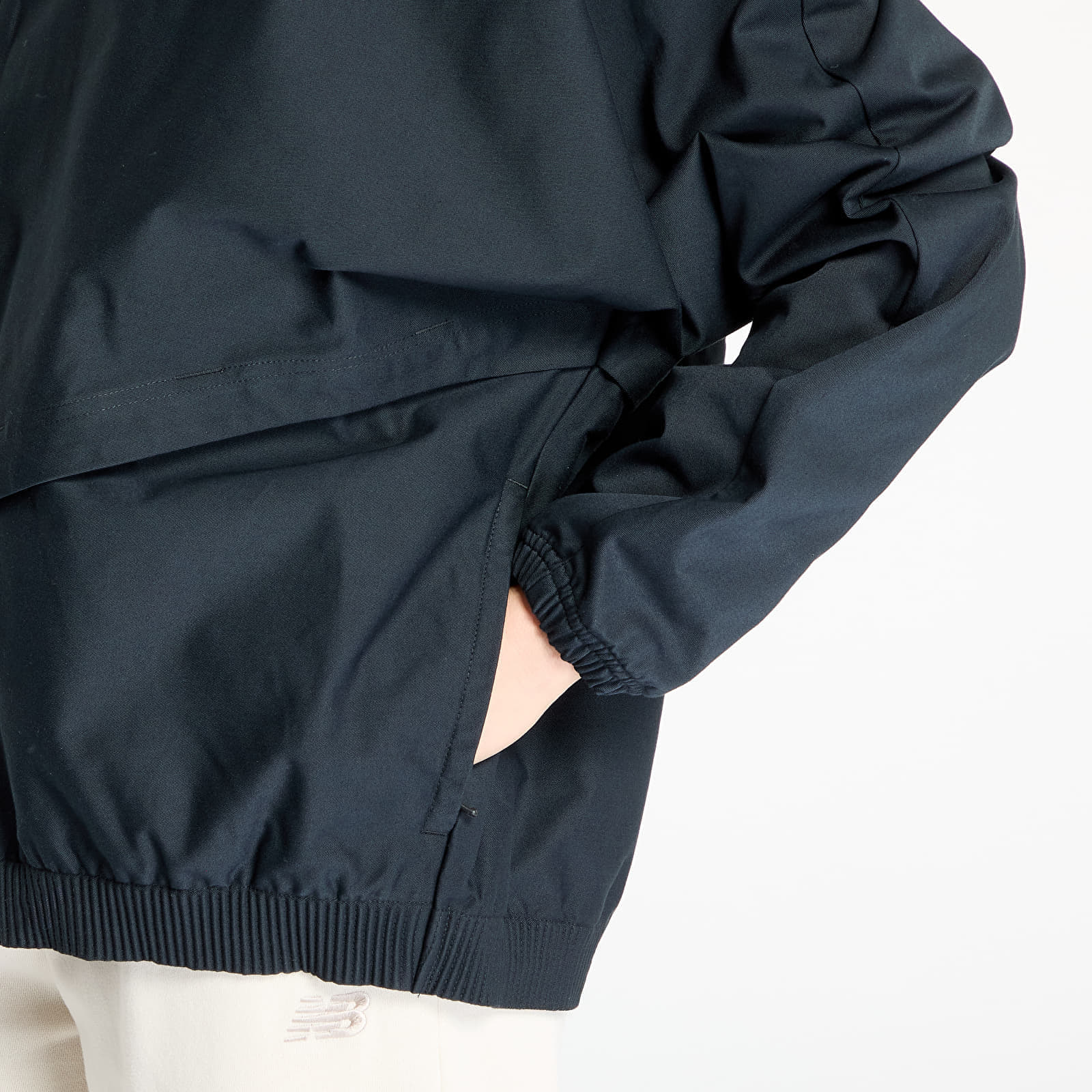 Giacca Nike Sportswear Collection Women's Oversized Windrunner Twill Jacket Black/ Black/ Velvet Brown L