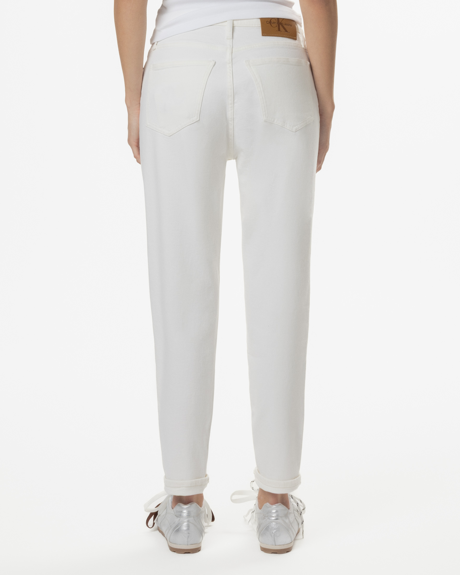Pantaloni Calvin Klein Jeans 225137 Bianco