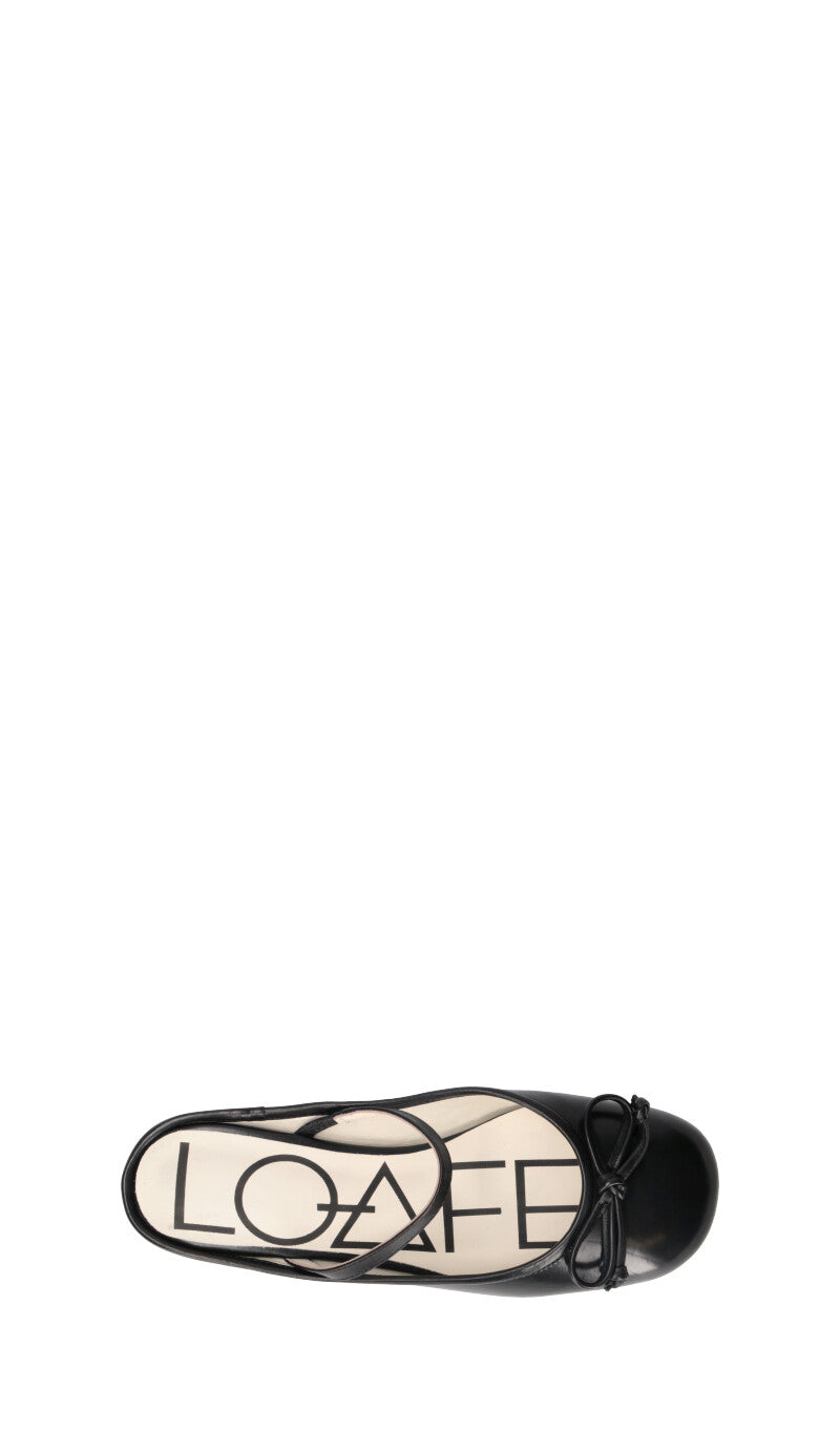 LOAFER Ballerina donna nera in pelle BALLERINA