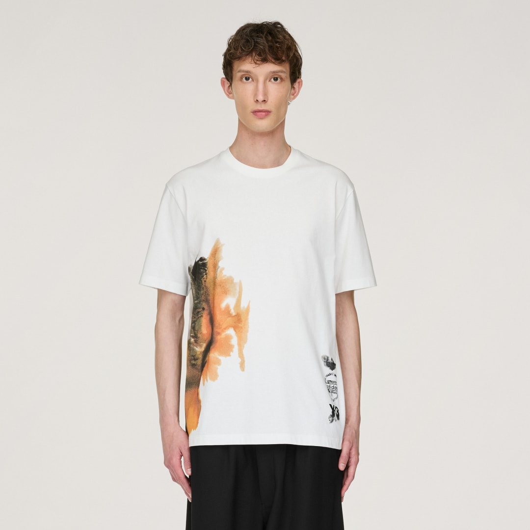 Adidas Y-3 AOP Short Sleeve Tee