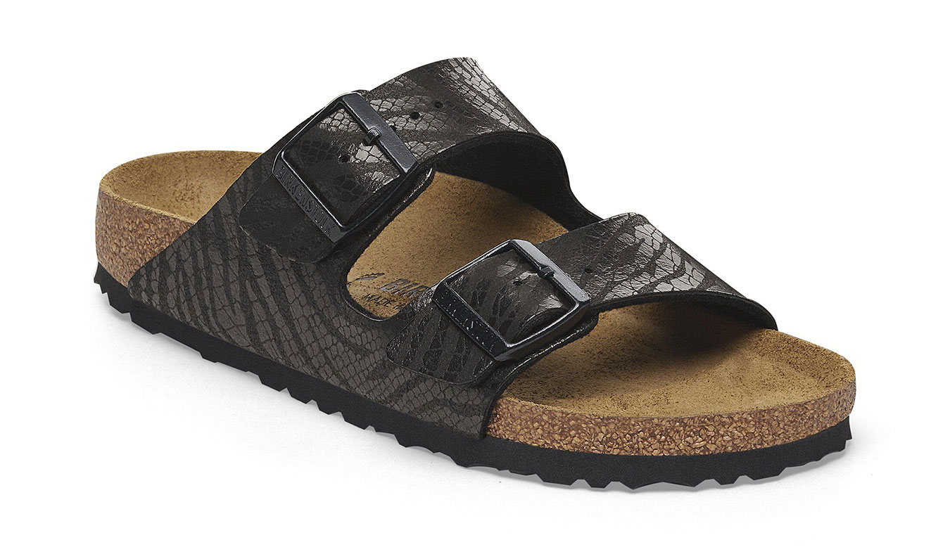 Birkenstock Arizona BS Synthetic Zebra Regular Fit Donne - Sandali Birkenstock - Nero - 1029542-5.5