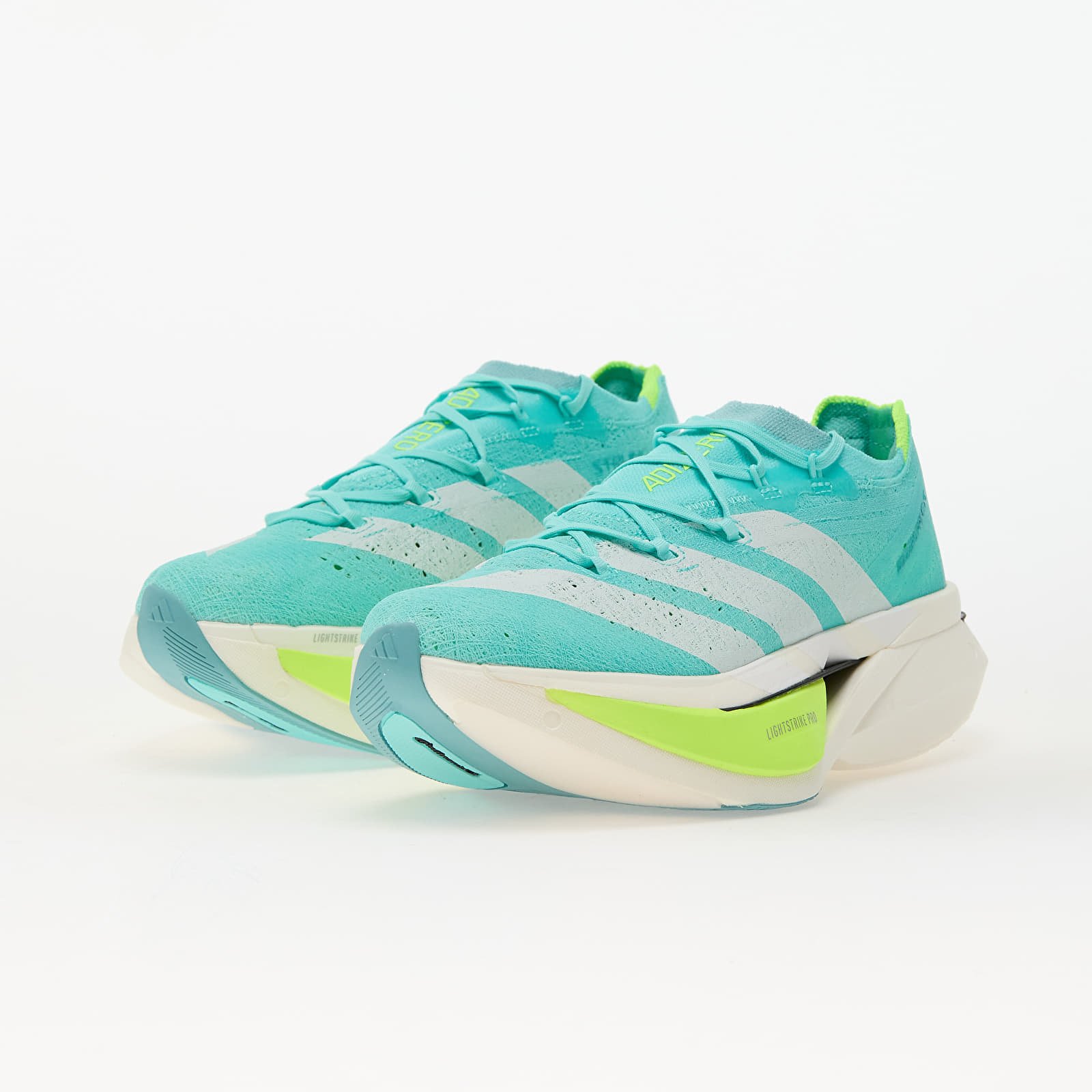 adidas Performance Sneakers adidas Adizero Prime X3 STRUNG Running Flash Aqua/ Zero Met./ Lucid Lemon