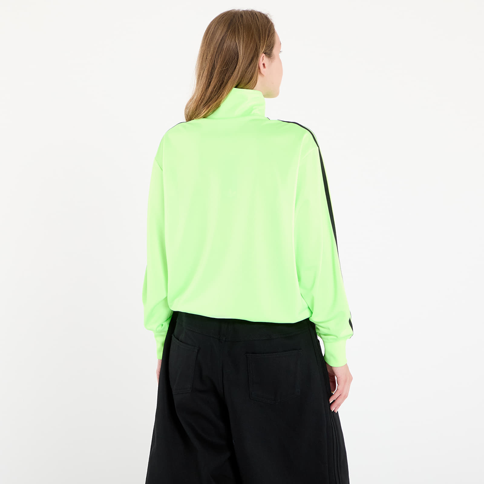 adidas Originals Felpa adidas Adicolor Classic Firebird Loose Track Top Signal Green/ Black L