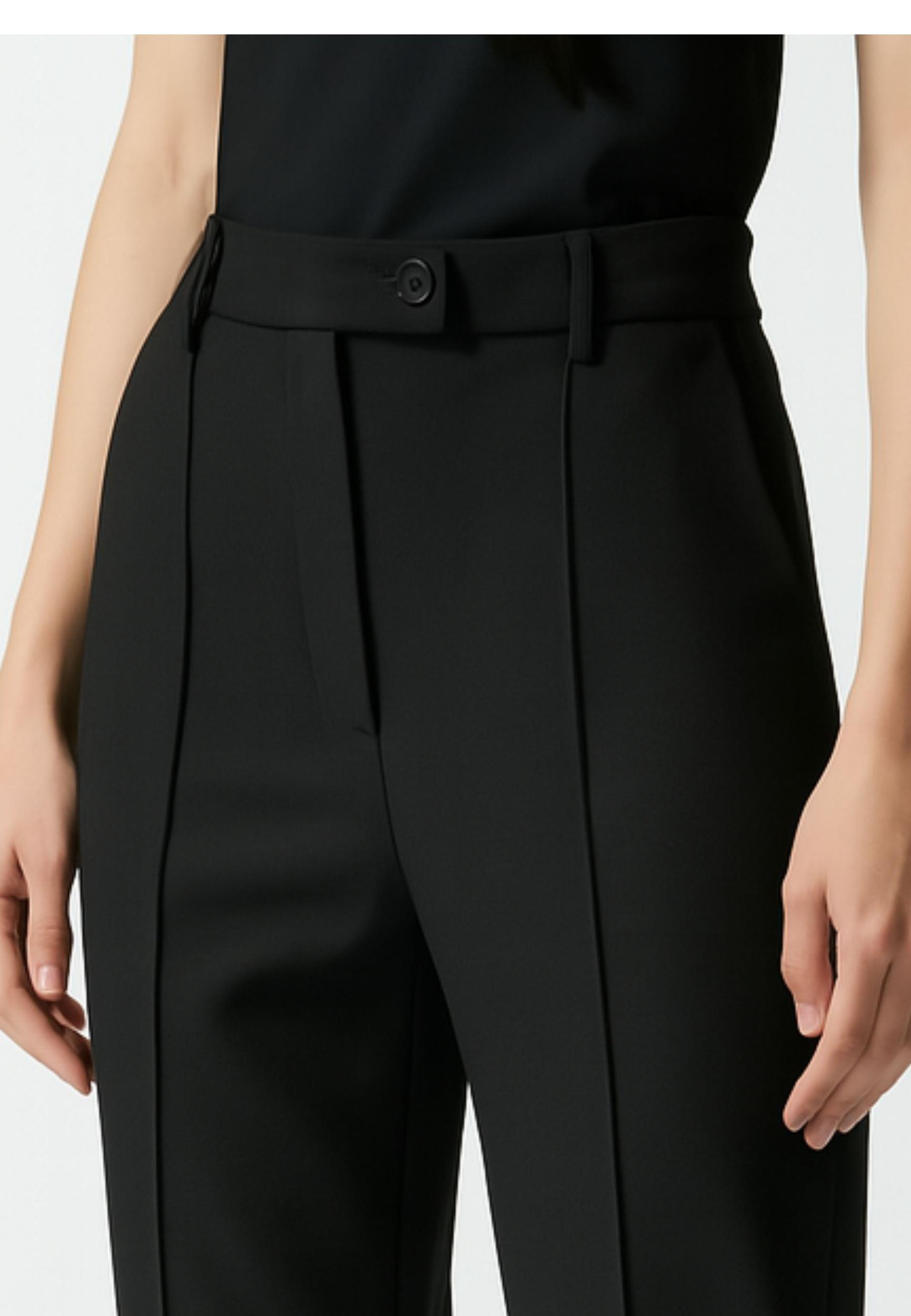 PINKO Pantaloni Tridente In Misto Viscosa
