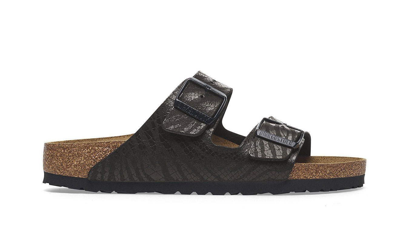 Birkenstock Arizona BS Synthetic Zebra Regular Fit Donne - Sandali Birkenstock - Nero - 1029542-5.5