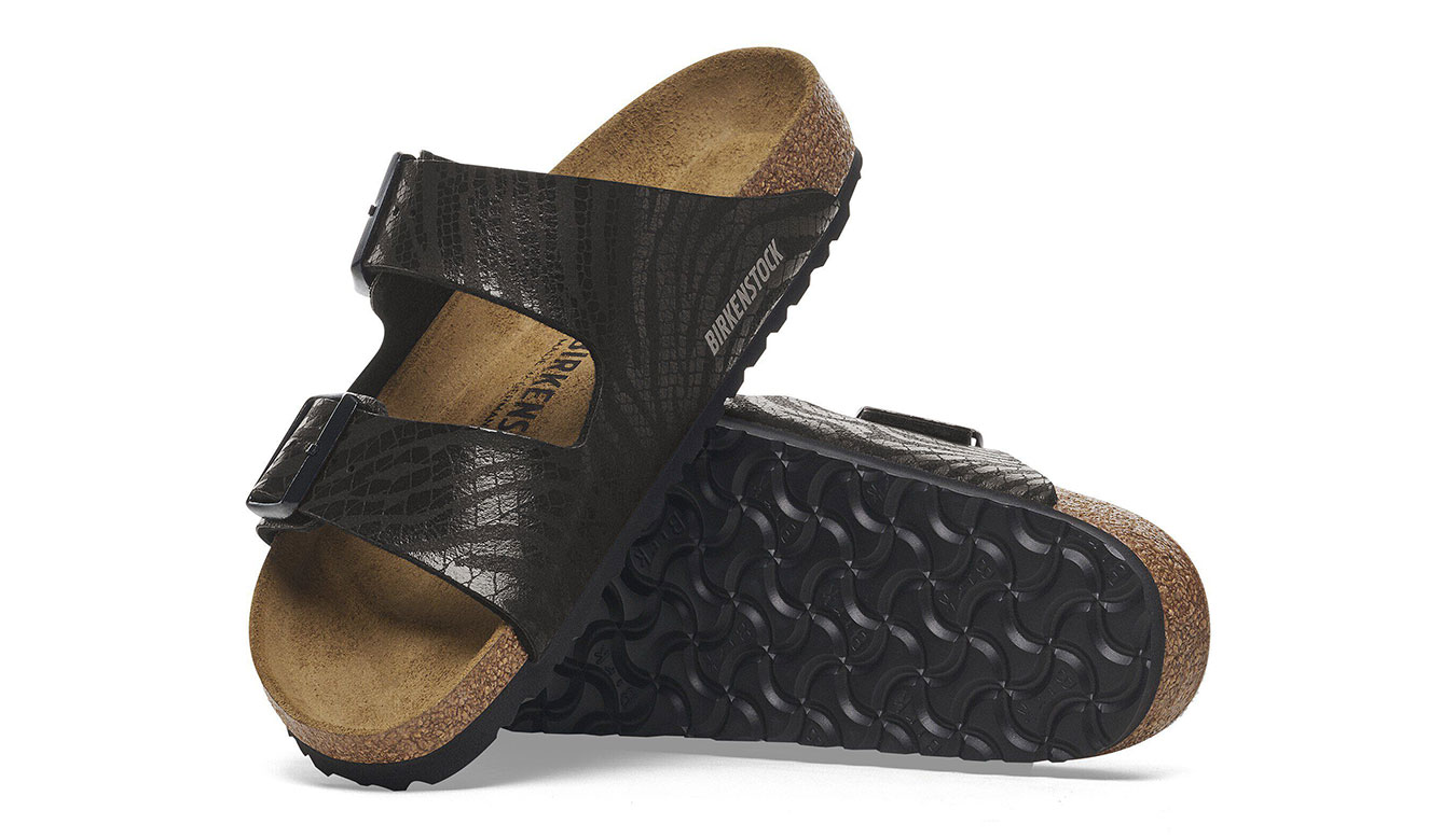 Birkenstock Arizona BS Synthetic Zebra Regular Fit Donne - Sandali Birkenstock - Nero - 1029542-5.5