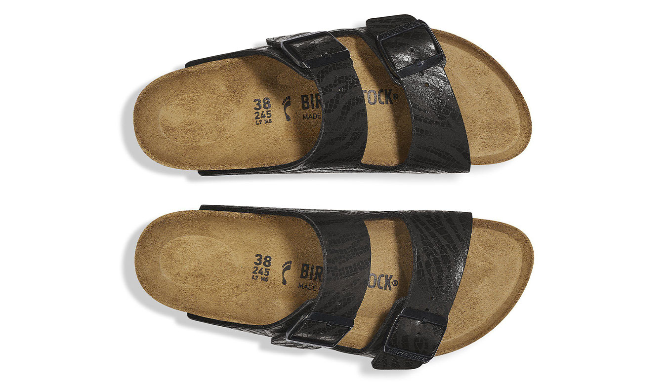 Birkenstock Arizona BS Synthetic Zebra Regular Fit Donne - Sandali Birkenstock - Nero - 1029542-5.5