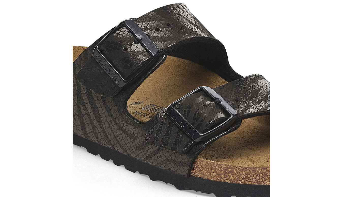 Birkenstock Arizona BS Synthetic Zebra Regular Fit Donne - Sandali Birkenstock - Nero - 1029542-5.5