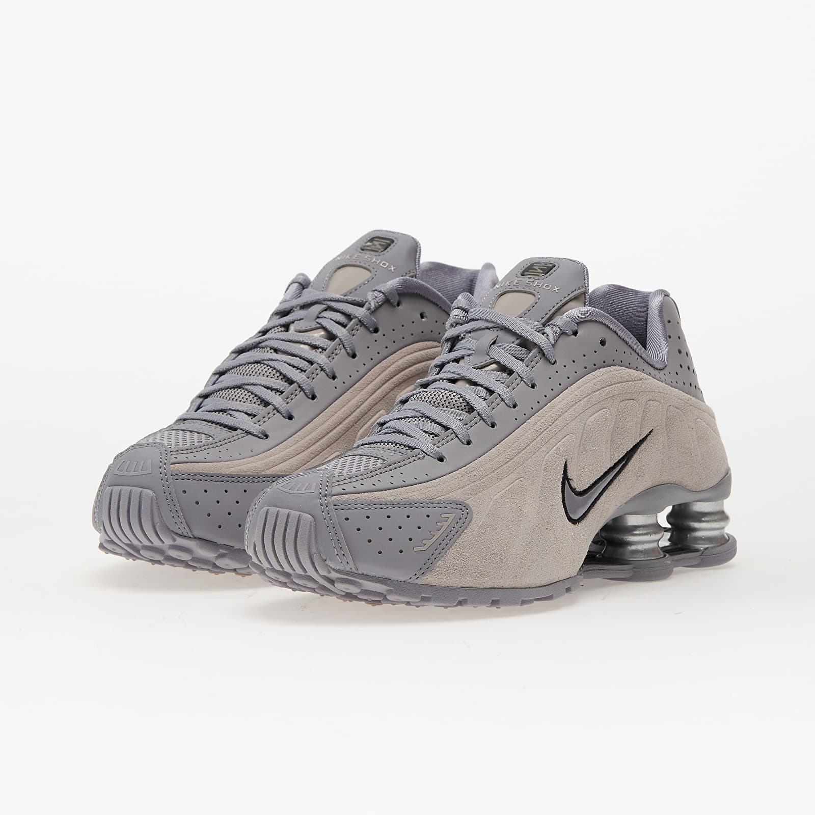 Sneakers Nike W Shox R4 Cement Grey/ Black-College Grey-Mtlc Silver