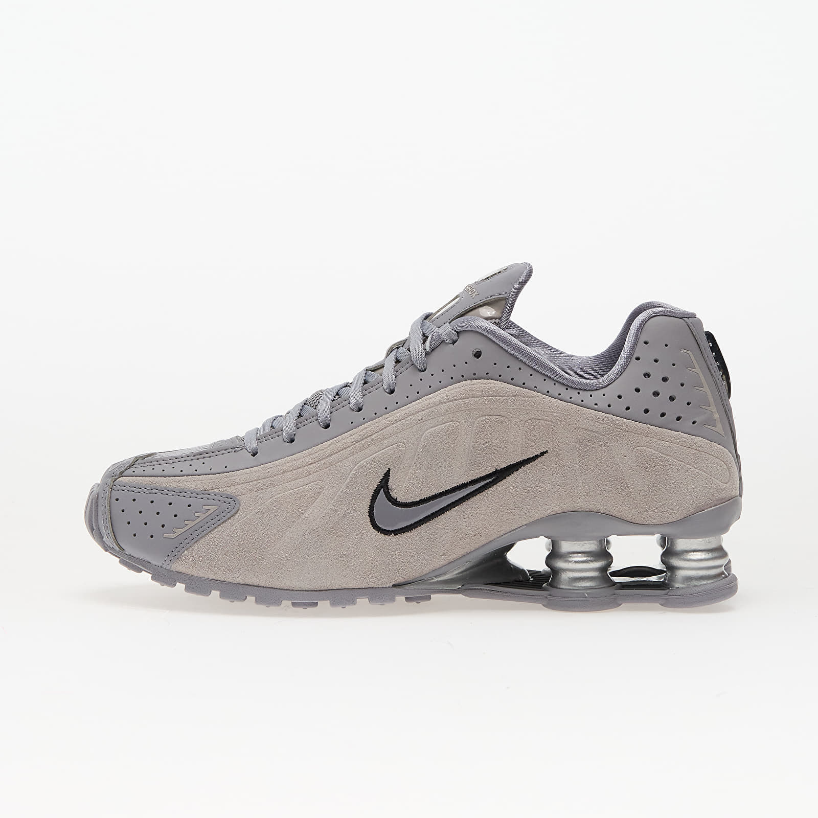 Sneakers Nike W Shox R4 Cement Grey/ Black-College Grey-Mtlc Silver