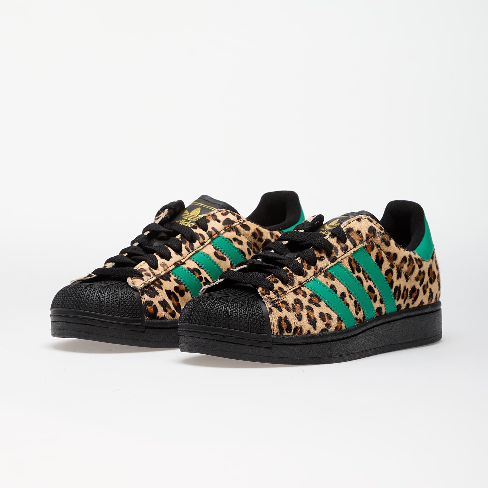 adidas Originals Sneakers adidas Superstar II W Core Black/ Court Green/ Gold Metallic