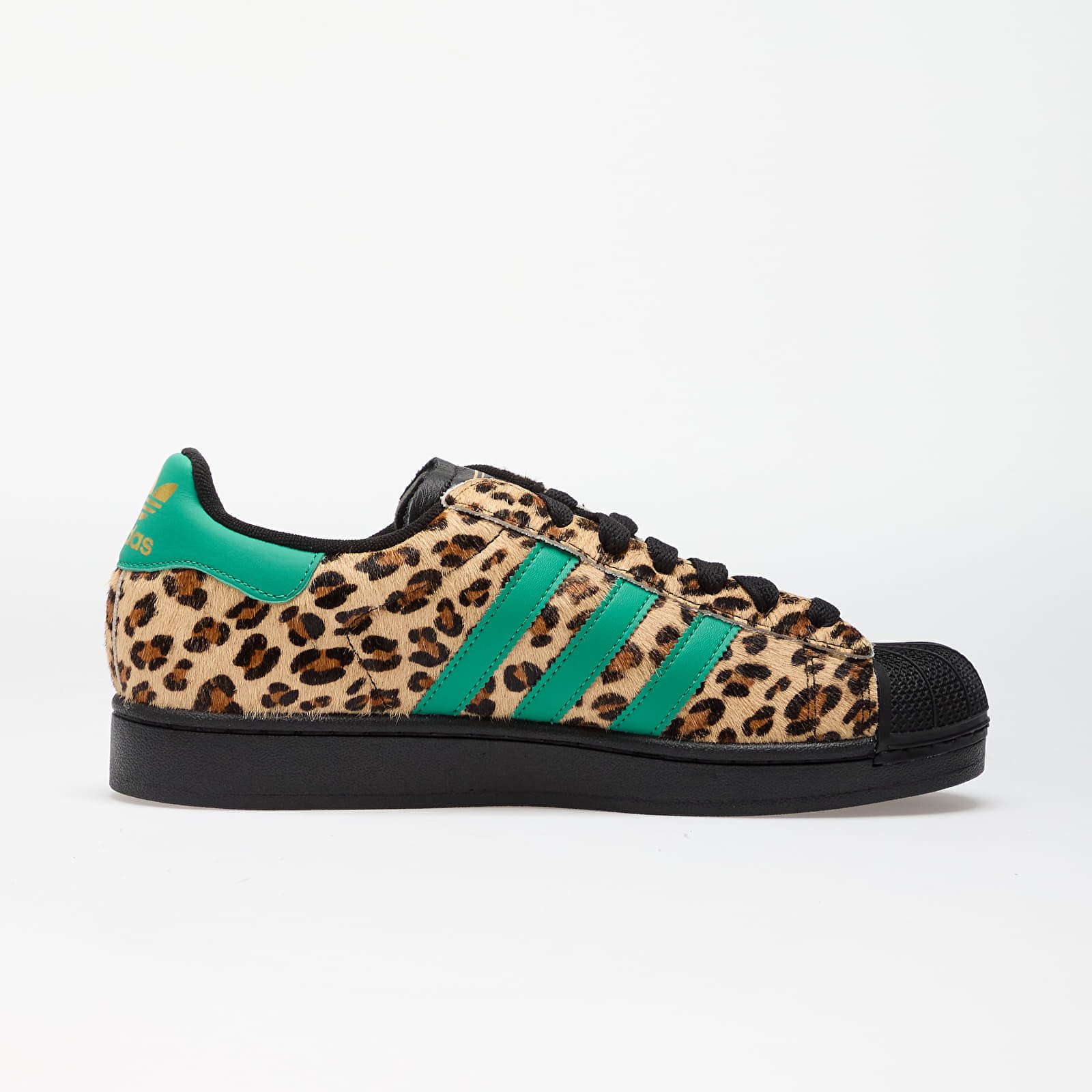 adidas Originals Sneakers adidas Superstar II W Core Black/ Court Green/ Gold Metallic