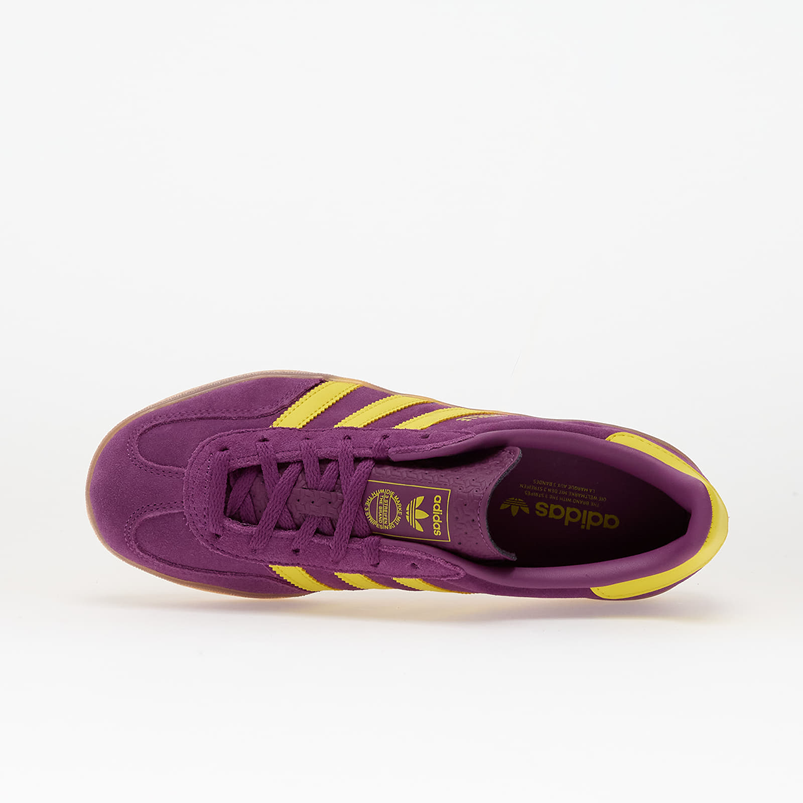adidas Originals adidas Gazelle Indoor W Rich Mauve/ Bright Yellow/ Gum