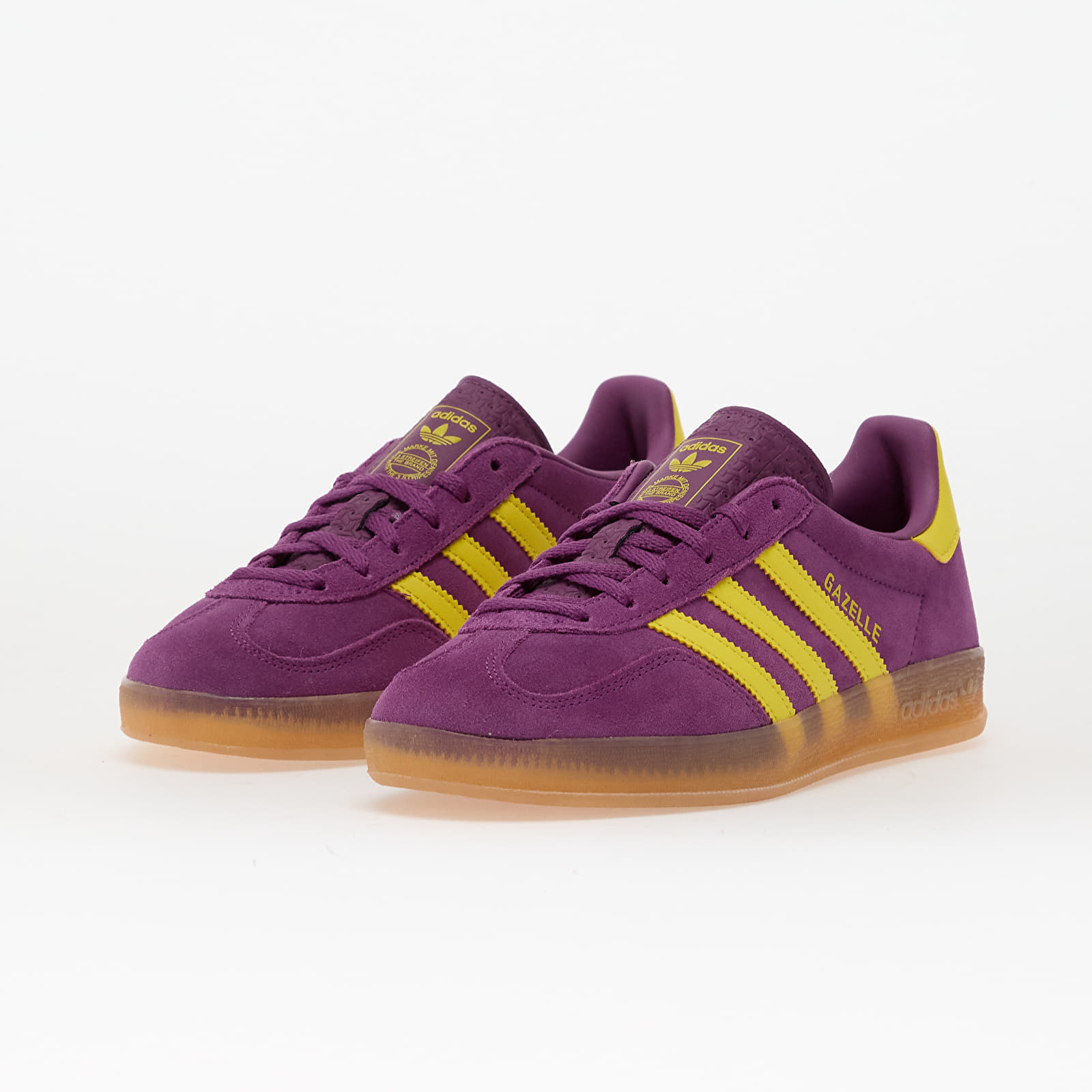 adidas Originals adidas Gazelle Indoor W Rich Mauve/ Bright Yellow/ Gum
