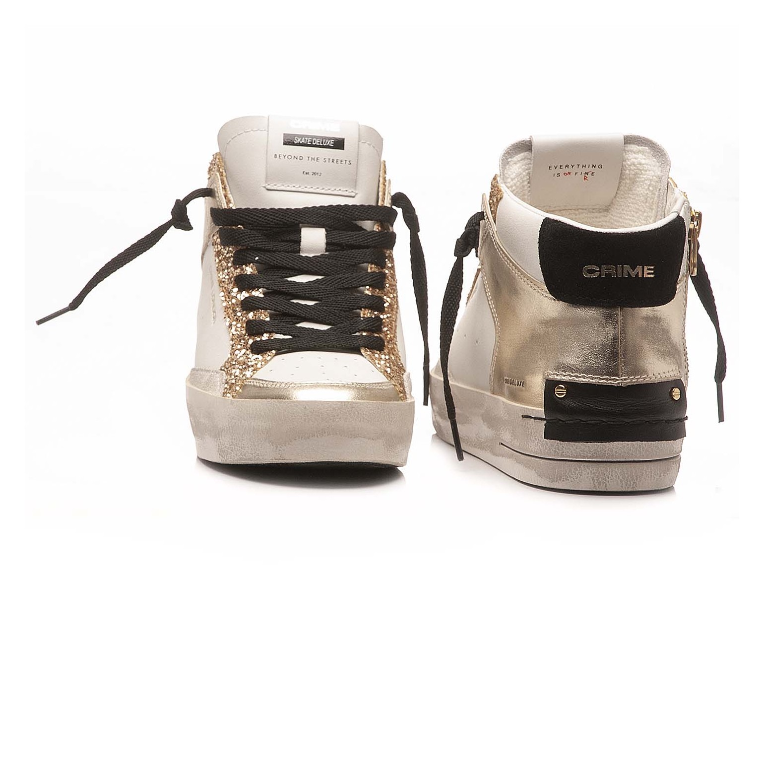 Crime London Sk8 Deluxe Mid 21150AA7.10