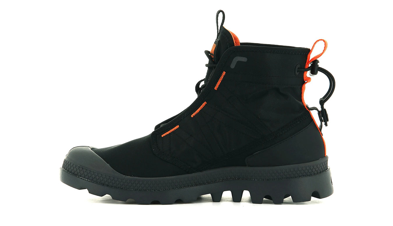 Palladium Pampa Travel Lite Black - Uomini - Scarpe Palladium - Nero - 77039-008-M