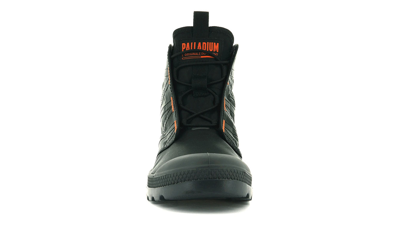 Palladium Pampa Travel Lite Black - Uomini - Scarpe Palladium - Nero - 77039-008-M