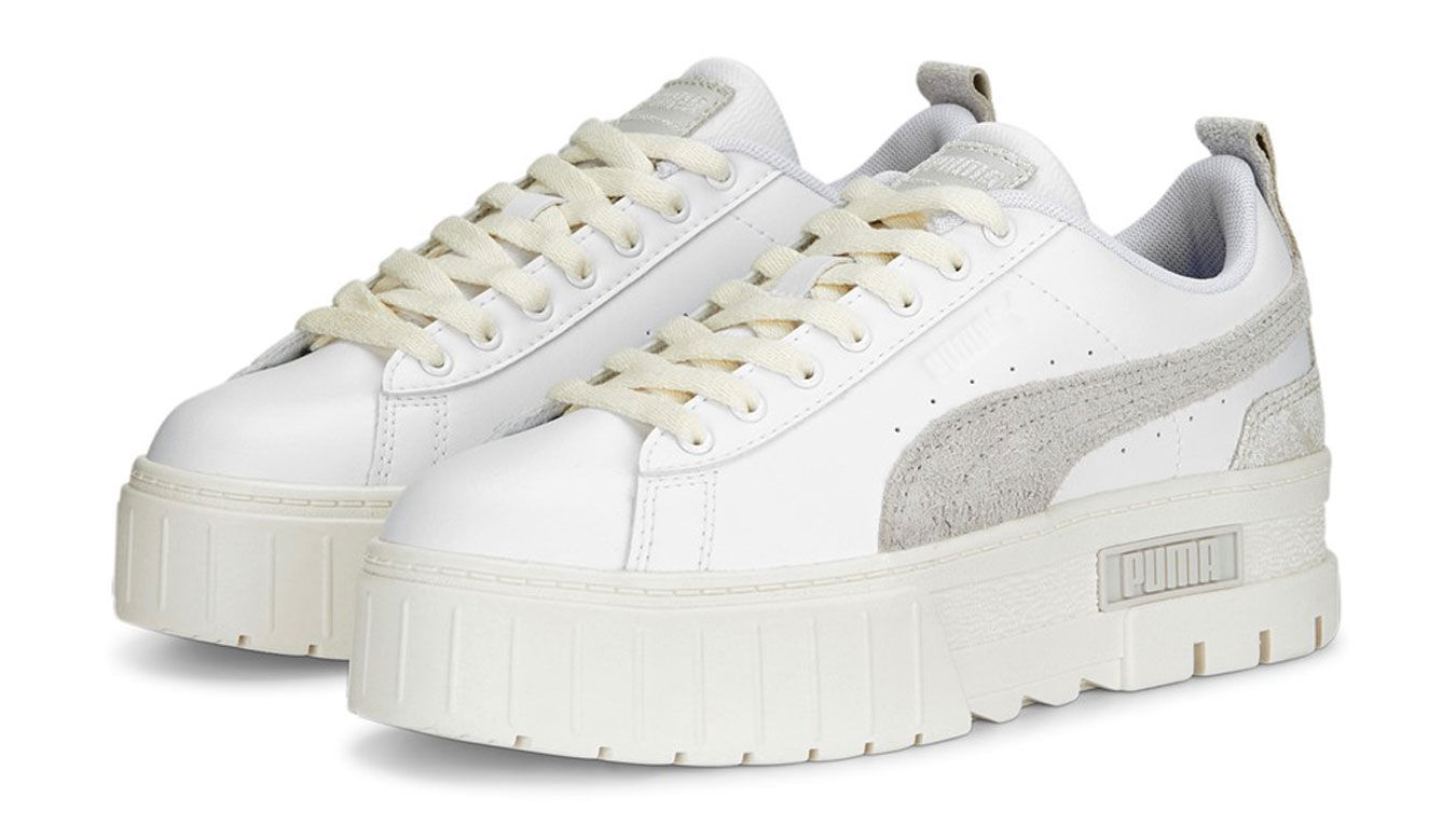 Puma Mayze Thrifted - Donne - Scarpe Puma - Blanc - 389861-01