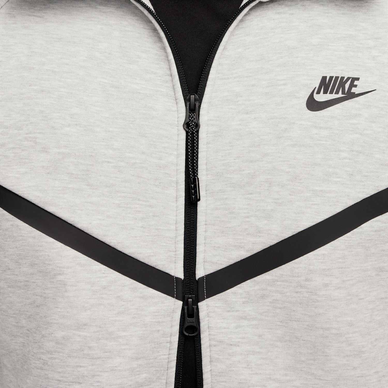 Nike Tech Full-Zip Windrunner Hoodie Heather Grey - Uomini - Hoodie Nike - Grigio - HV0949-063