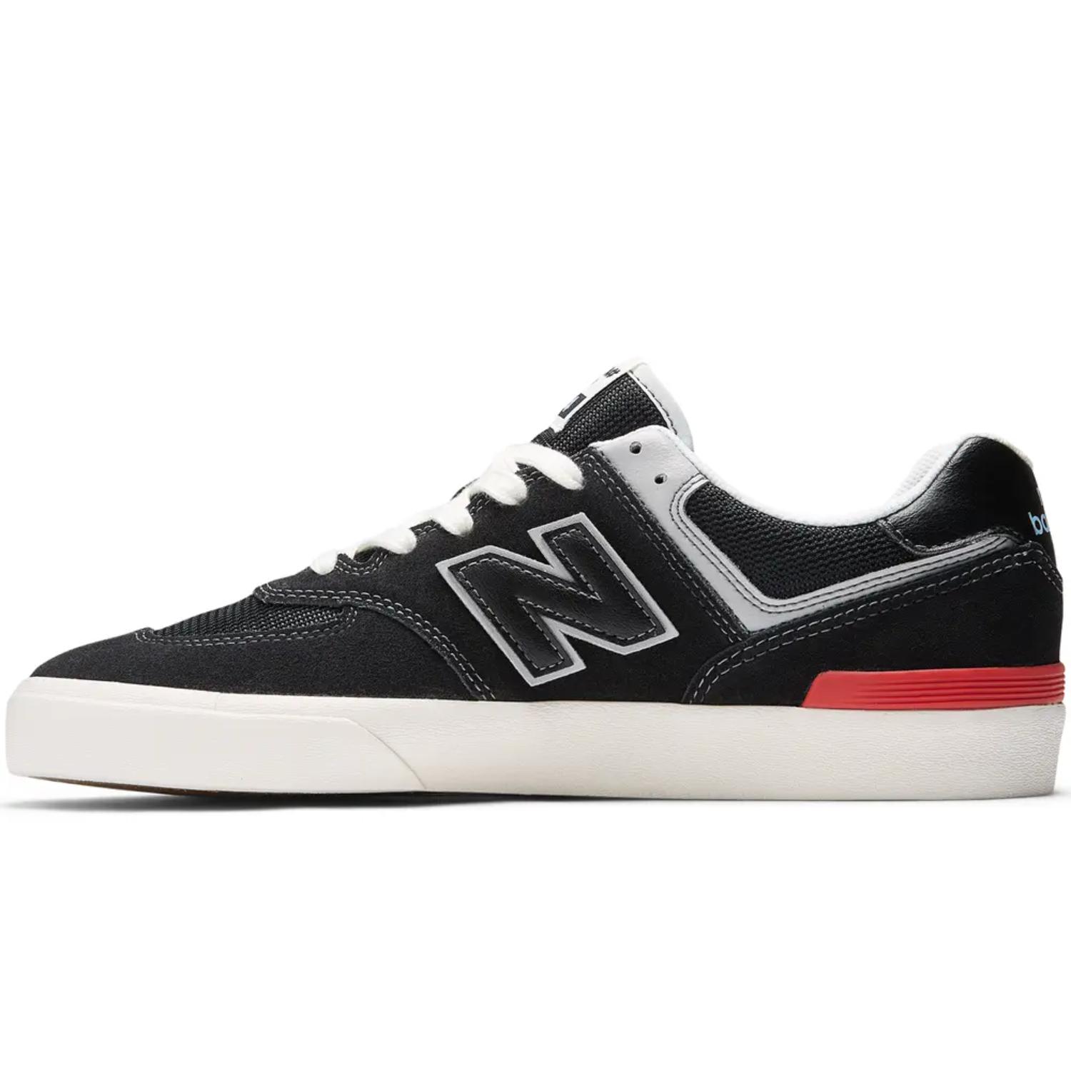 New Balance Numeric 574 Vulc "Black White" - Uomini - Scarpe New Balance - Nero - NM574VYW