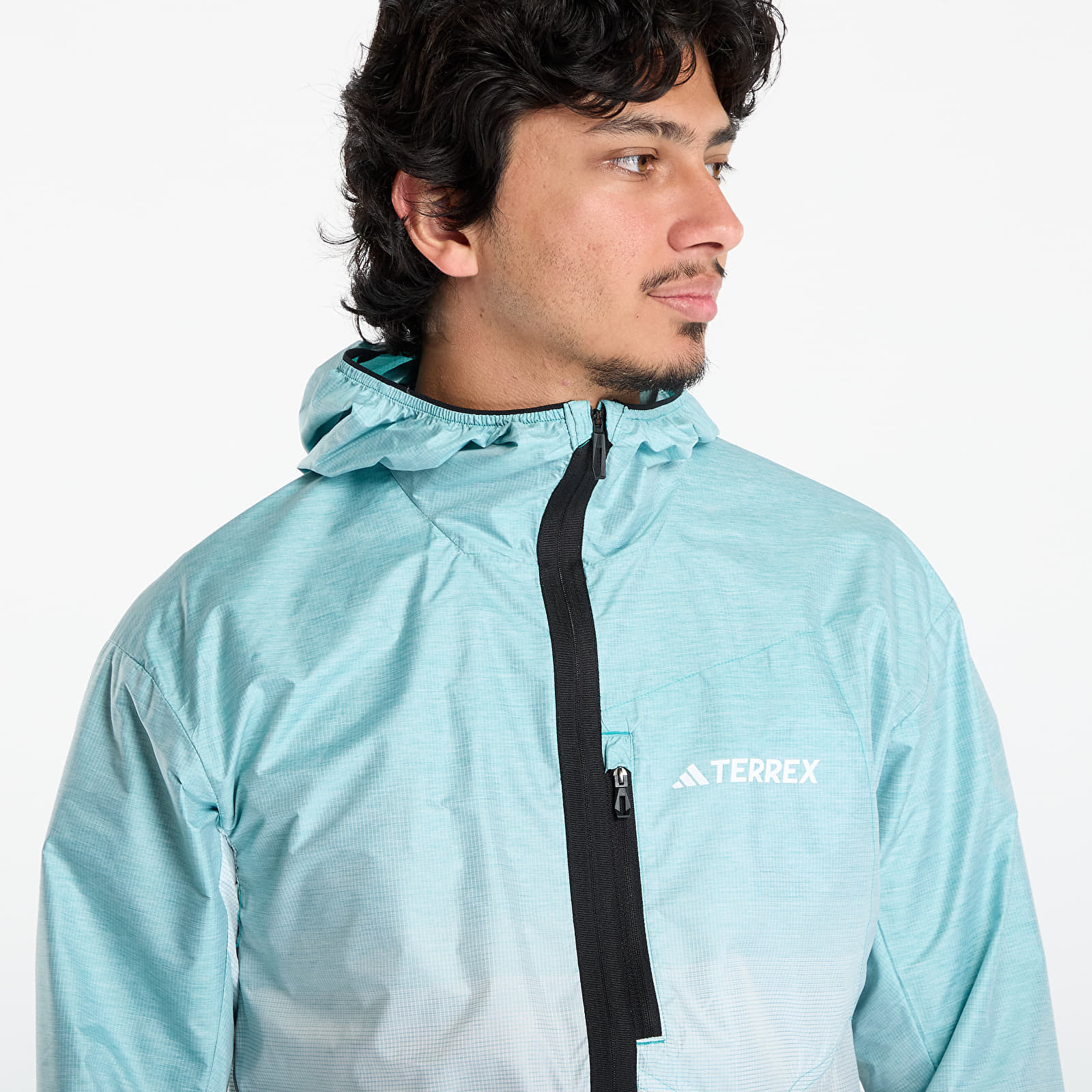 adidas Performance Giacca a vento adidas Terrex Xperior Light Windweave Jacket Pure Teal/ Semi Flash Aqua S