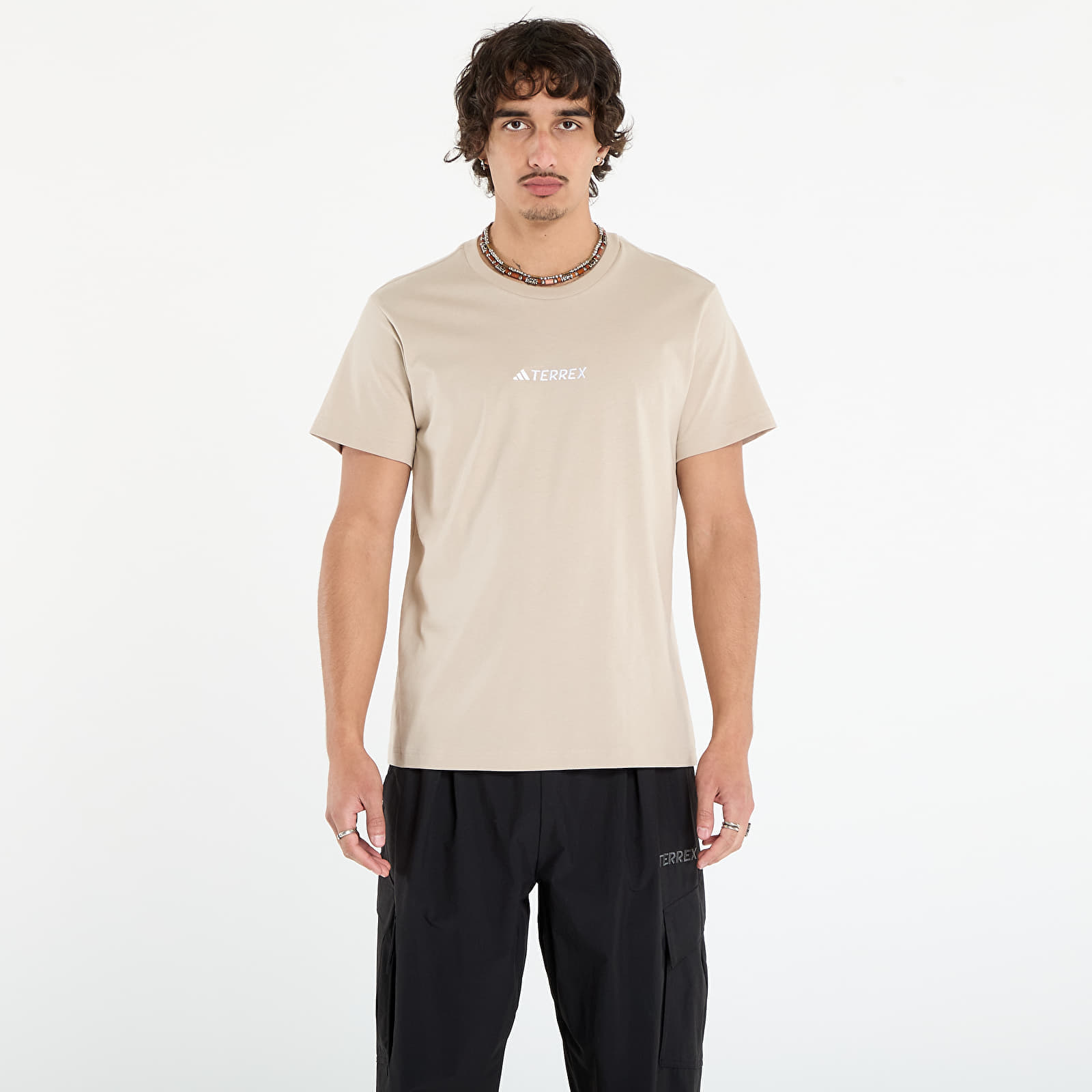 adidas Performance Maglietta adidas Terrex Signature AOP Graphic T-Shirt UNISEX Wonder Beige L
