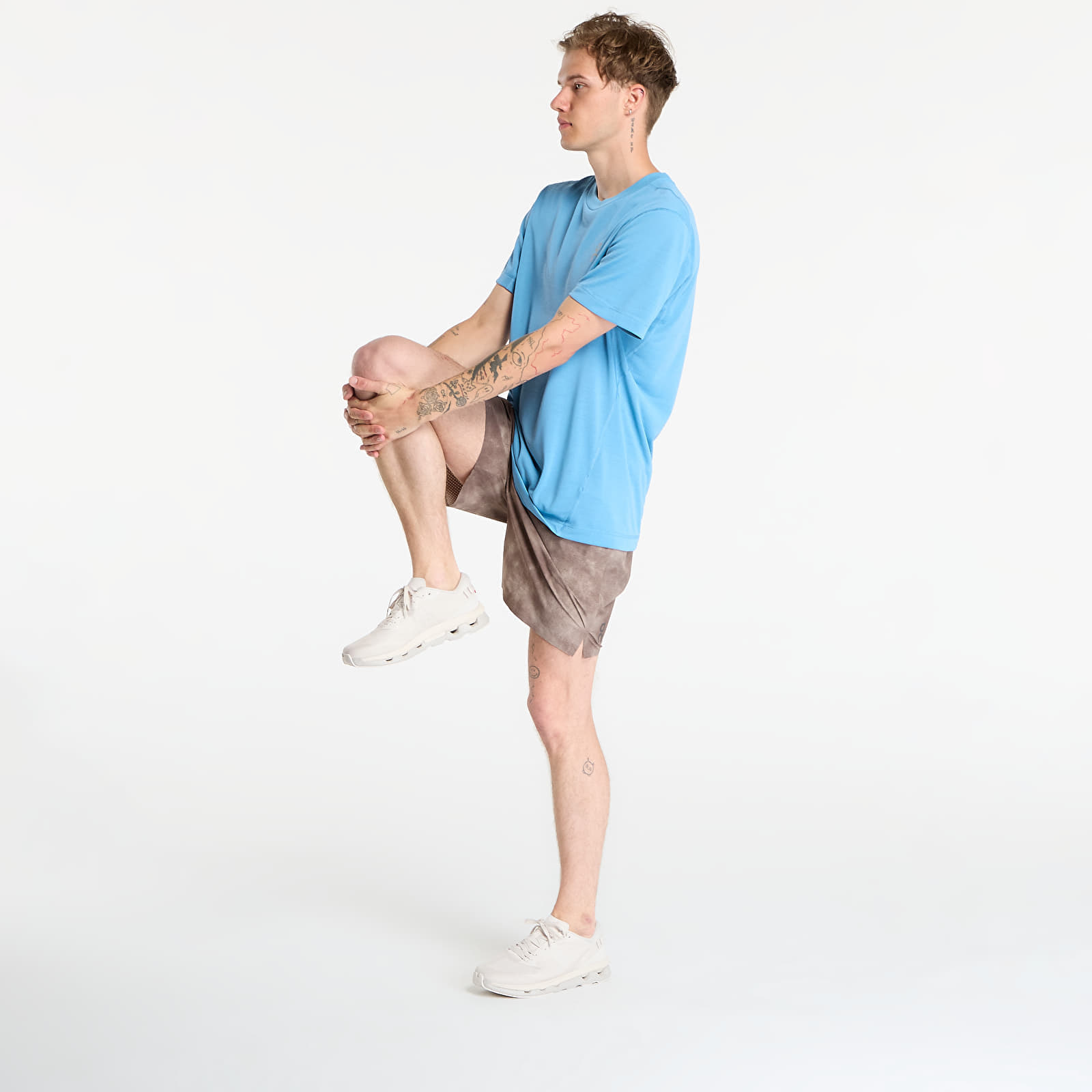 Maglietta On Train Tee Blue L