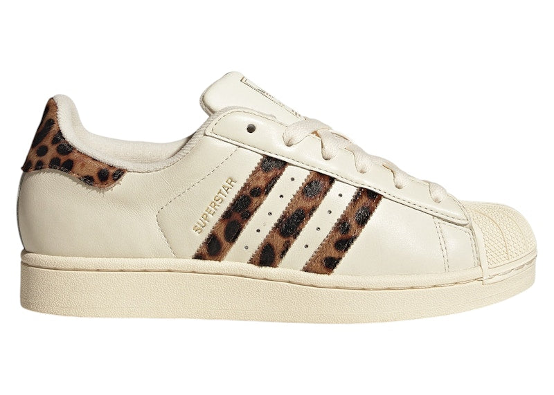 adidas Superstar II Cream White Leopard (Women's)