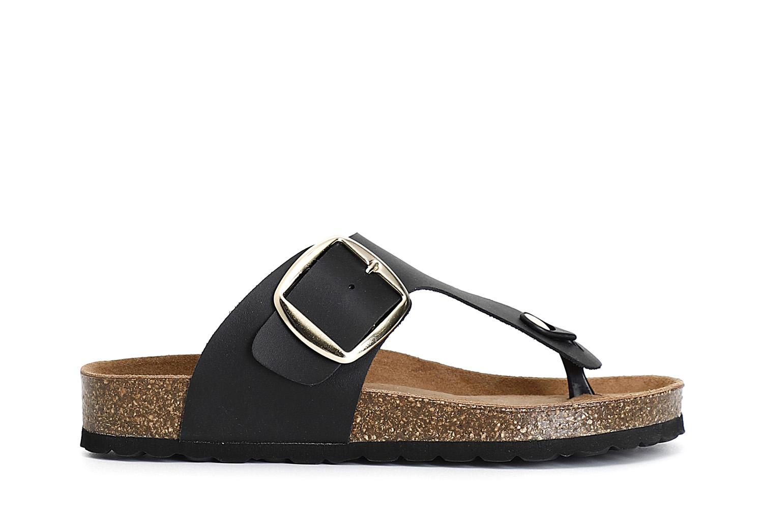 Sandali infradito donna di CafèNoir in pelle XP1014