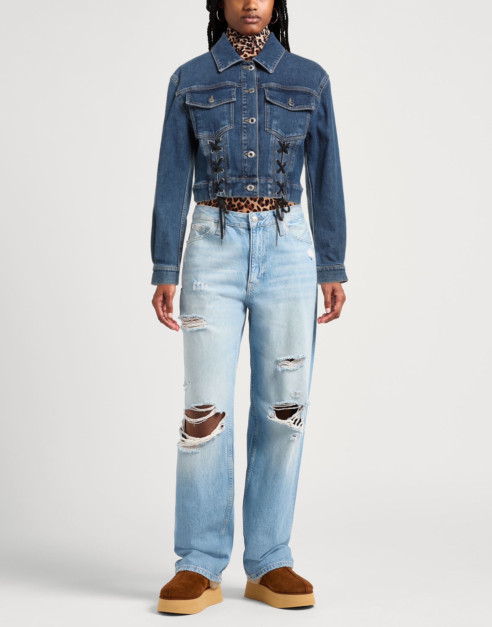 MOSCHINO - CAPISPALLA - Capispalla jeans su YOOX.COM