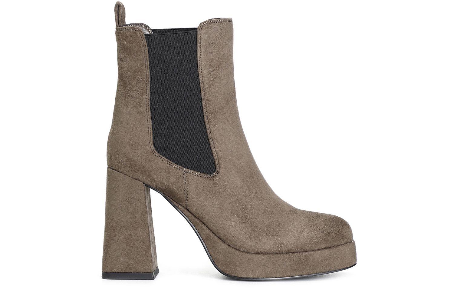 Tronchetto da donna Cafènoir in microfibra con elastico NC9022