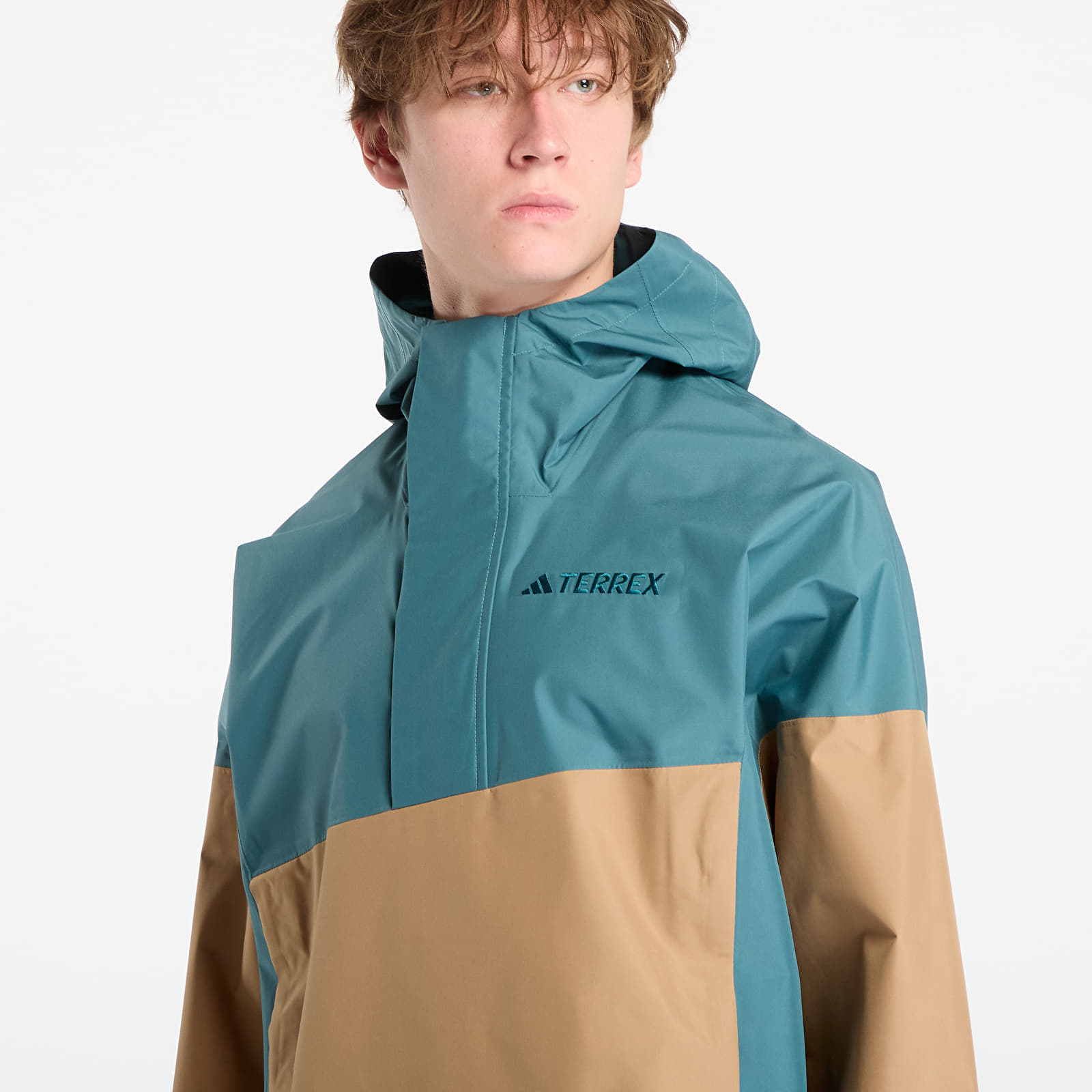 adidas Performance Giacca adidas Terrex Xploric 2.5L Climaproof Anorak Preloved Teal M