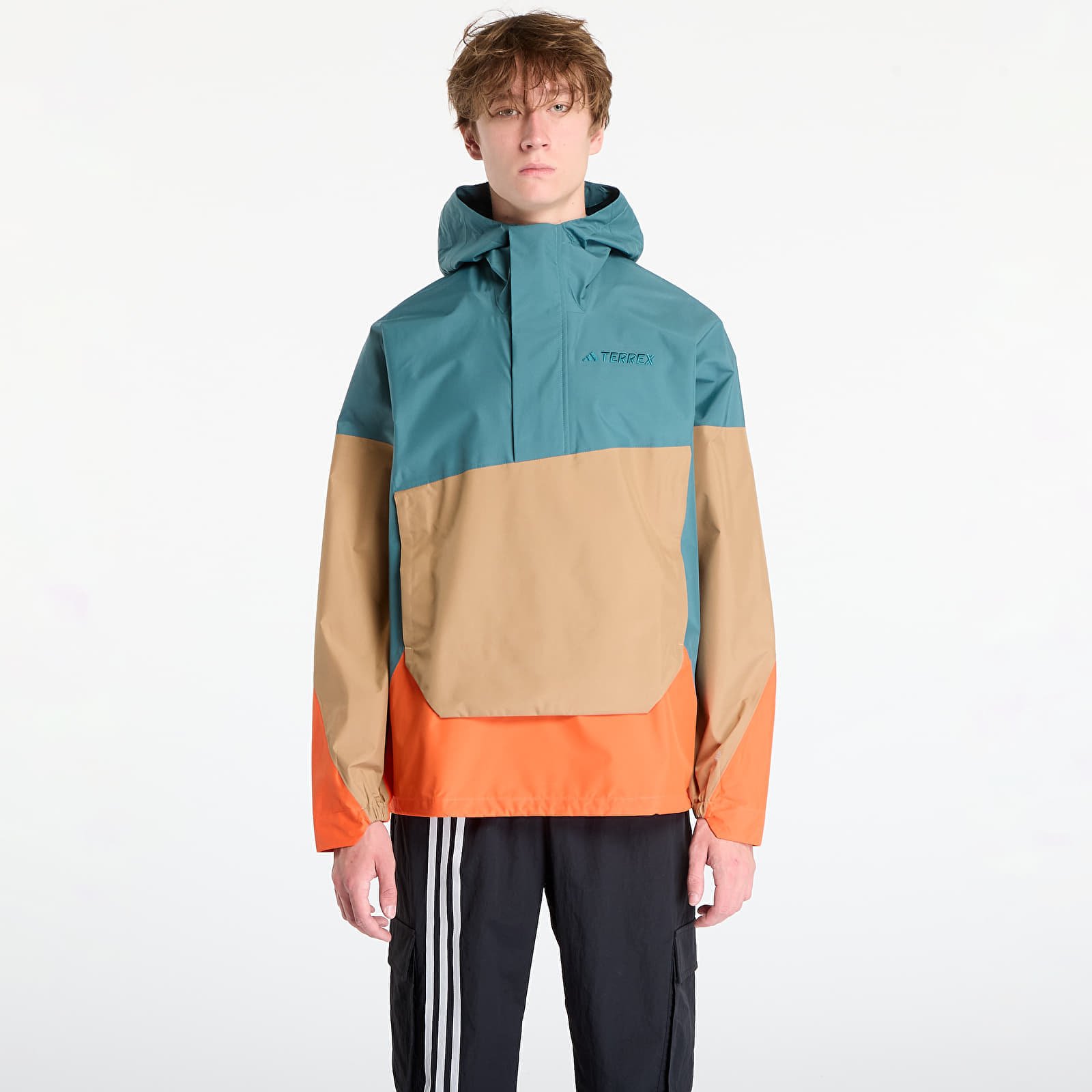 adidas Performance Giacca adidas Terrex Xploric 2.5L Climaproof Anorak Preloved Teal M
