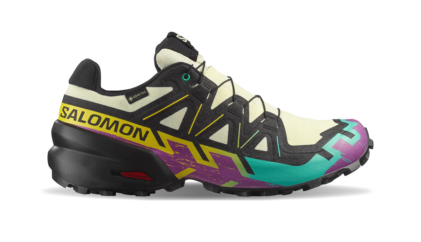 Salomon Speedcross 6 GTX Uomini - Sneakers Salomon - Giallo - L47879800-7.5