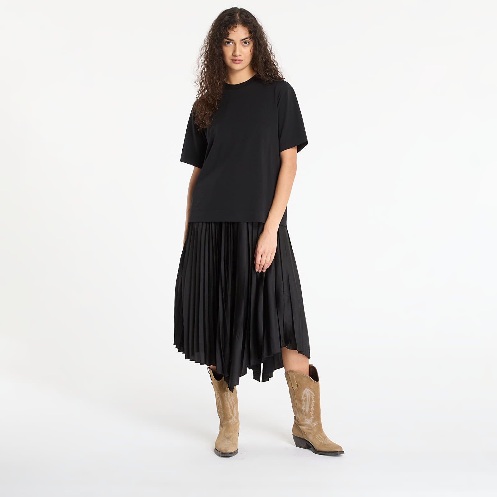 Abito AllSaints Jax Tee Dress Black S