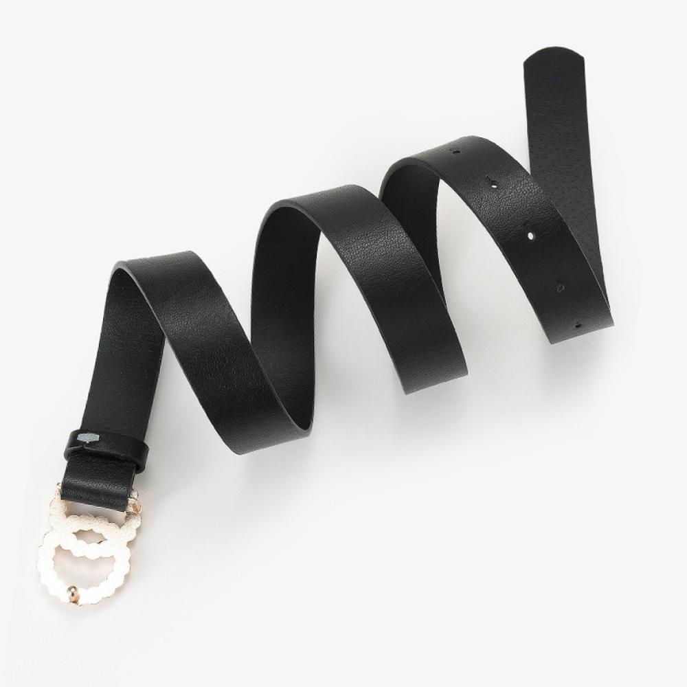 IZMAEL Cintura Zircon Circles - Nera