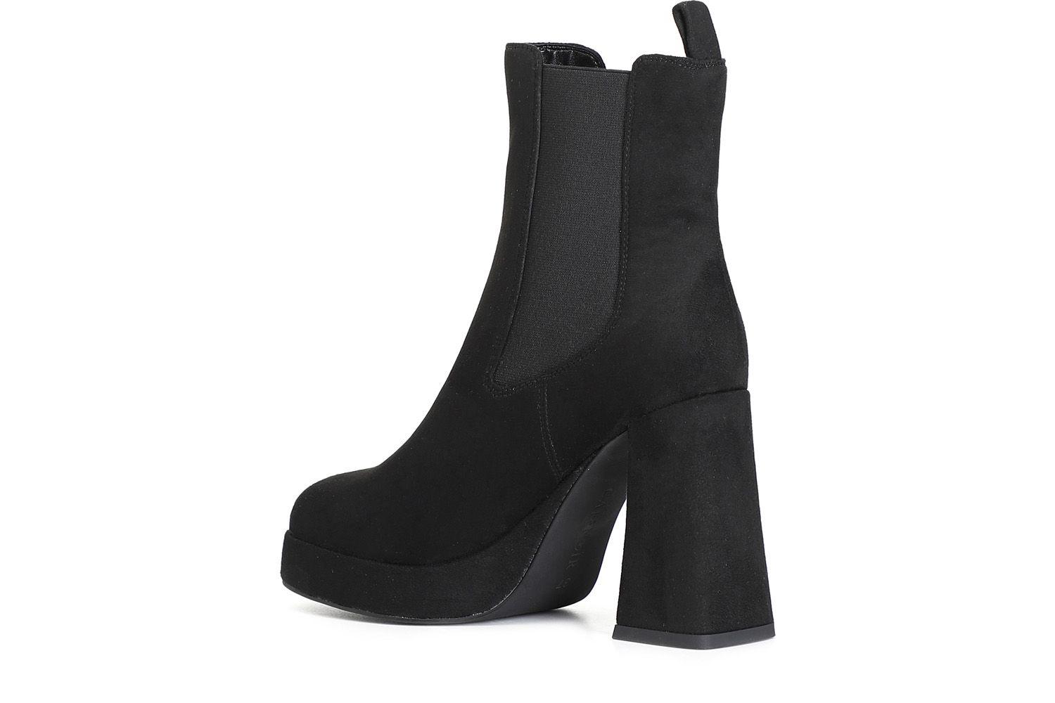 Tronchetto da donna Cafènoir in microfibra con elastico NC9022