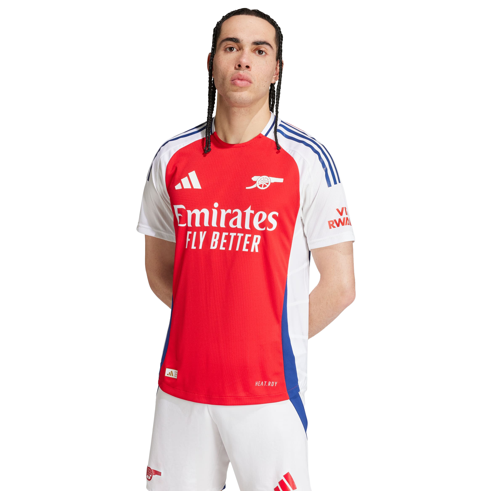 Adidas Arsenal 24/25 Home Uomo - Maglie/Repliche Rosso - Taglia XS - Poly Mesh