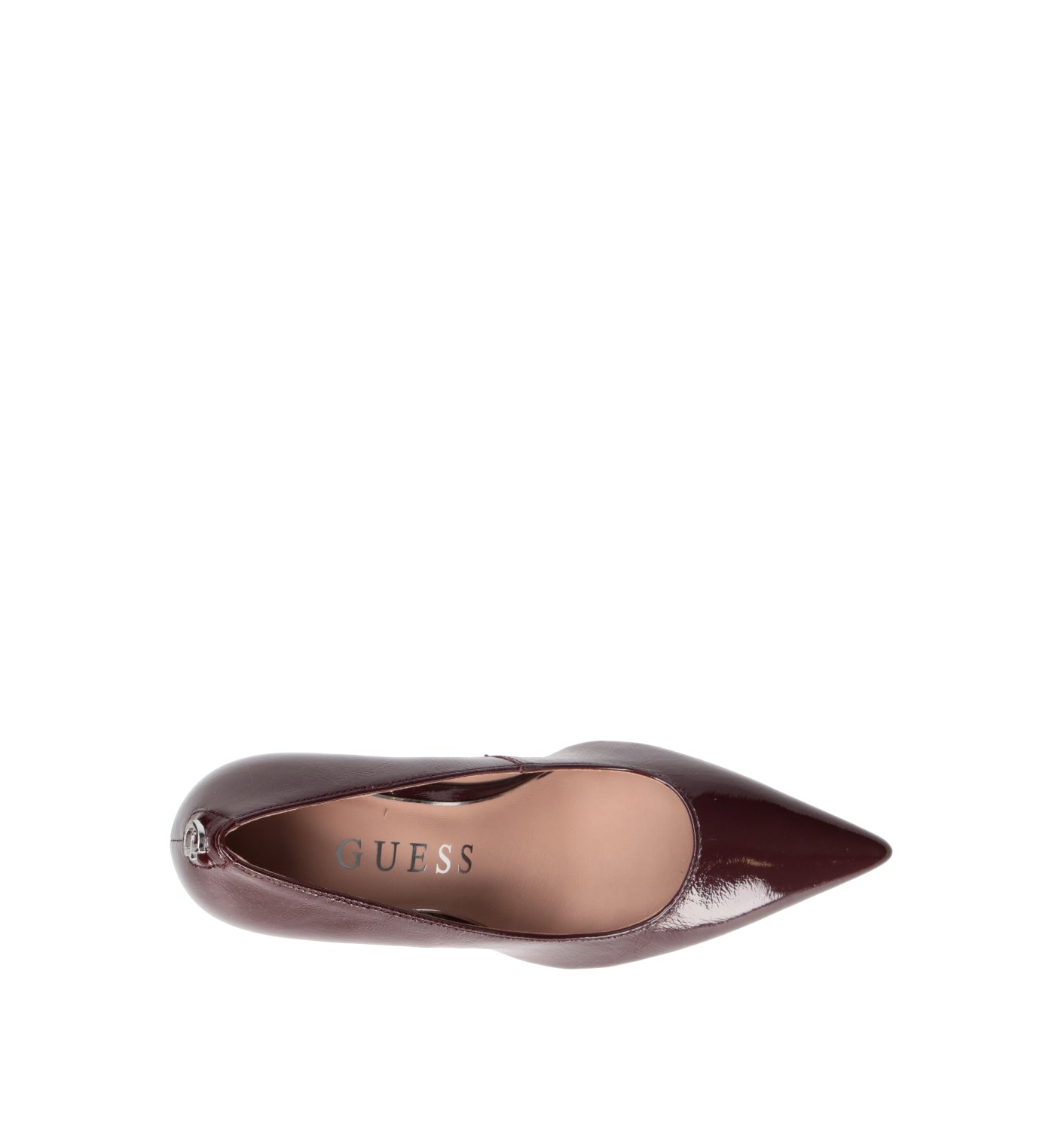 GUESS Décolleté donna bordeaux in pelle DECOLLETE