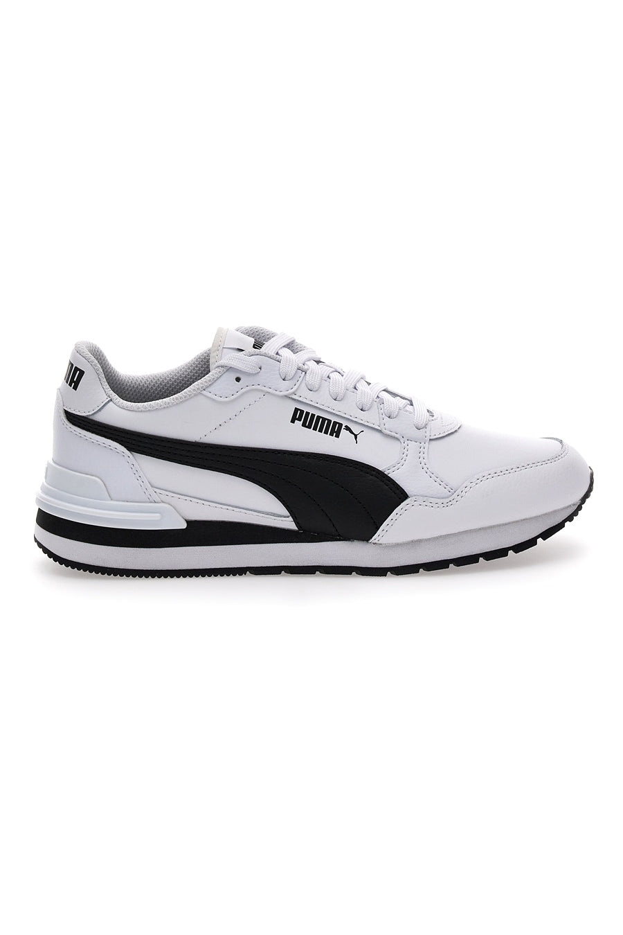 PUMA Sneakers bianche e nere in nylon ST Runner v4 jr