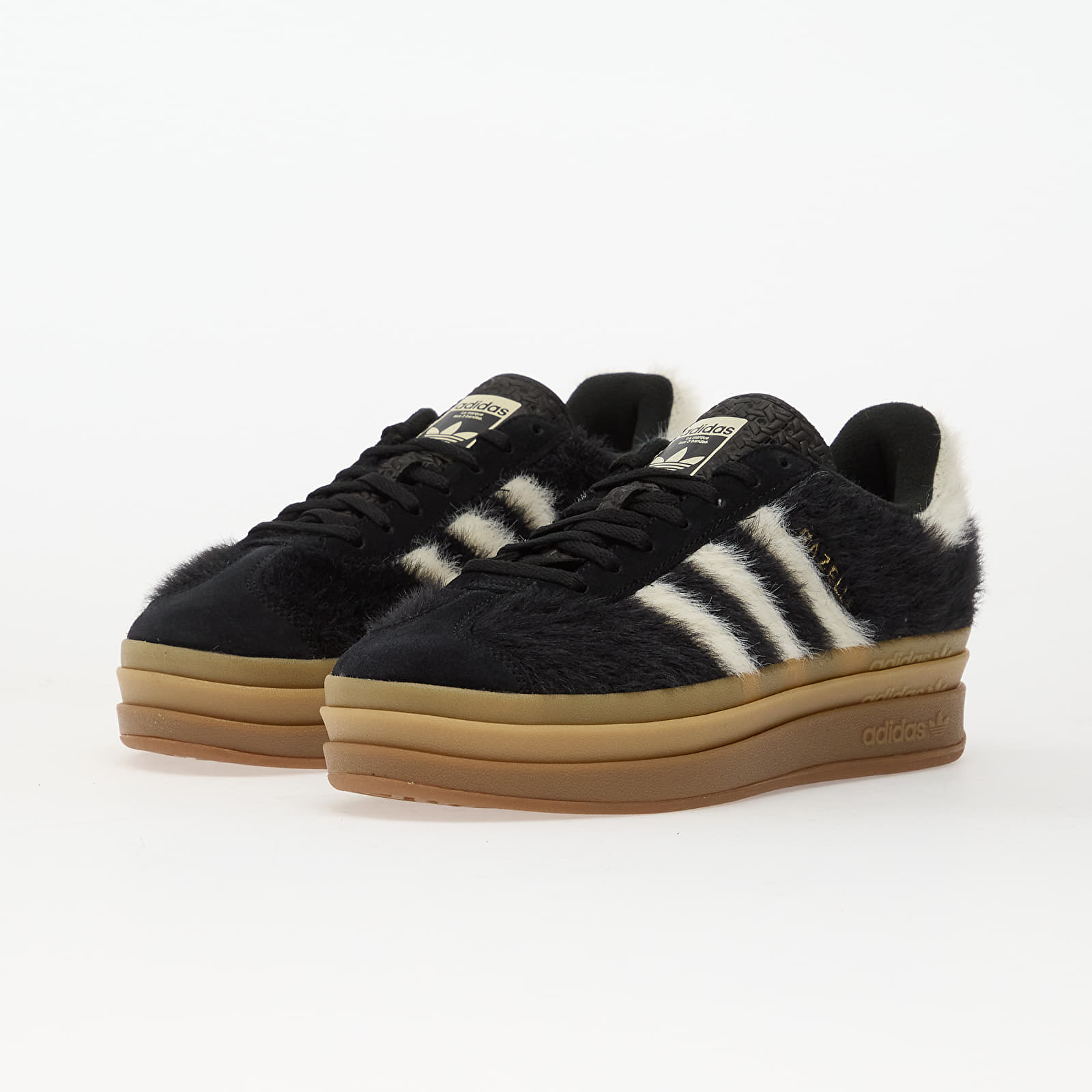 adidas Originals adidas Gazelle Bold W Core Black/ Crew White/ Gold Metallic