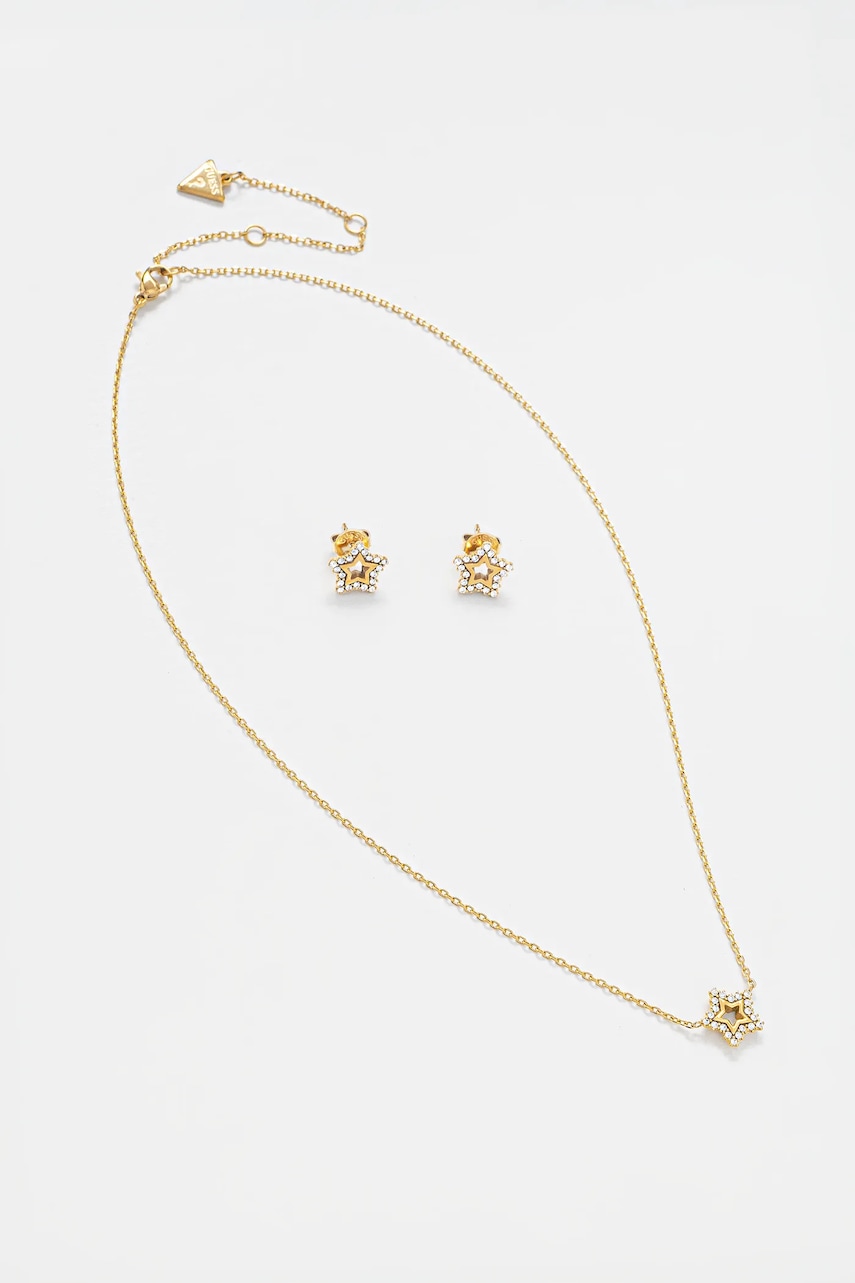 Guess collana e orrechini ICONIQUE