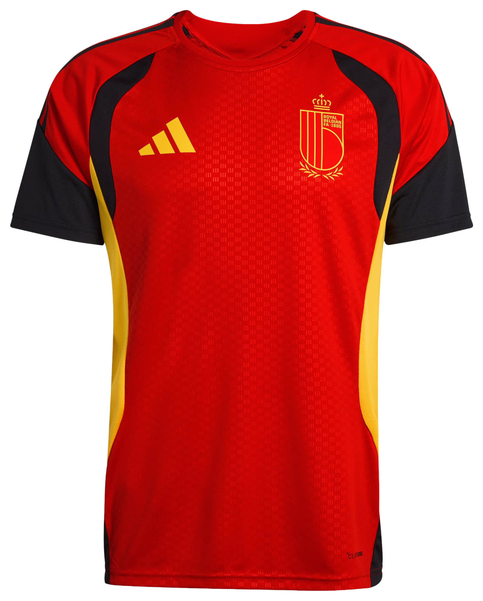 Adidas Belgium Uomo - Maglie/Repliche Rosso - Taglia XS - Poly Mesh