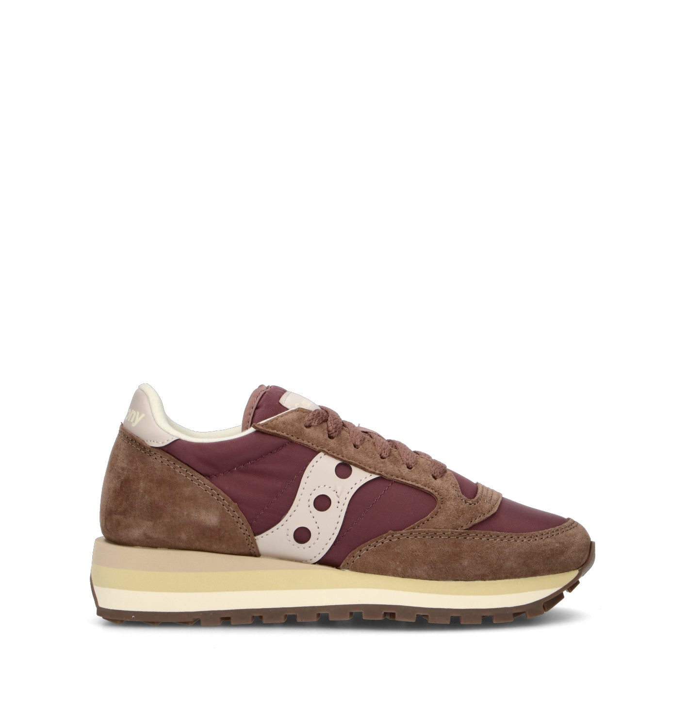 SAUCONY JAZZ TRIPLE Sneaker donna bordeaux/marrone SNEAKERS
