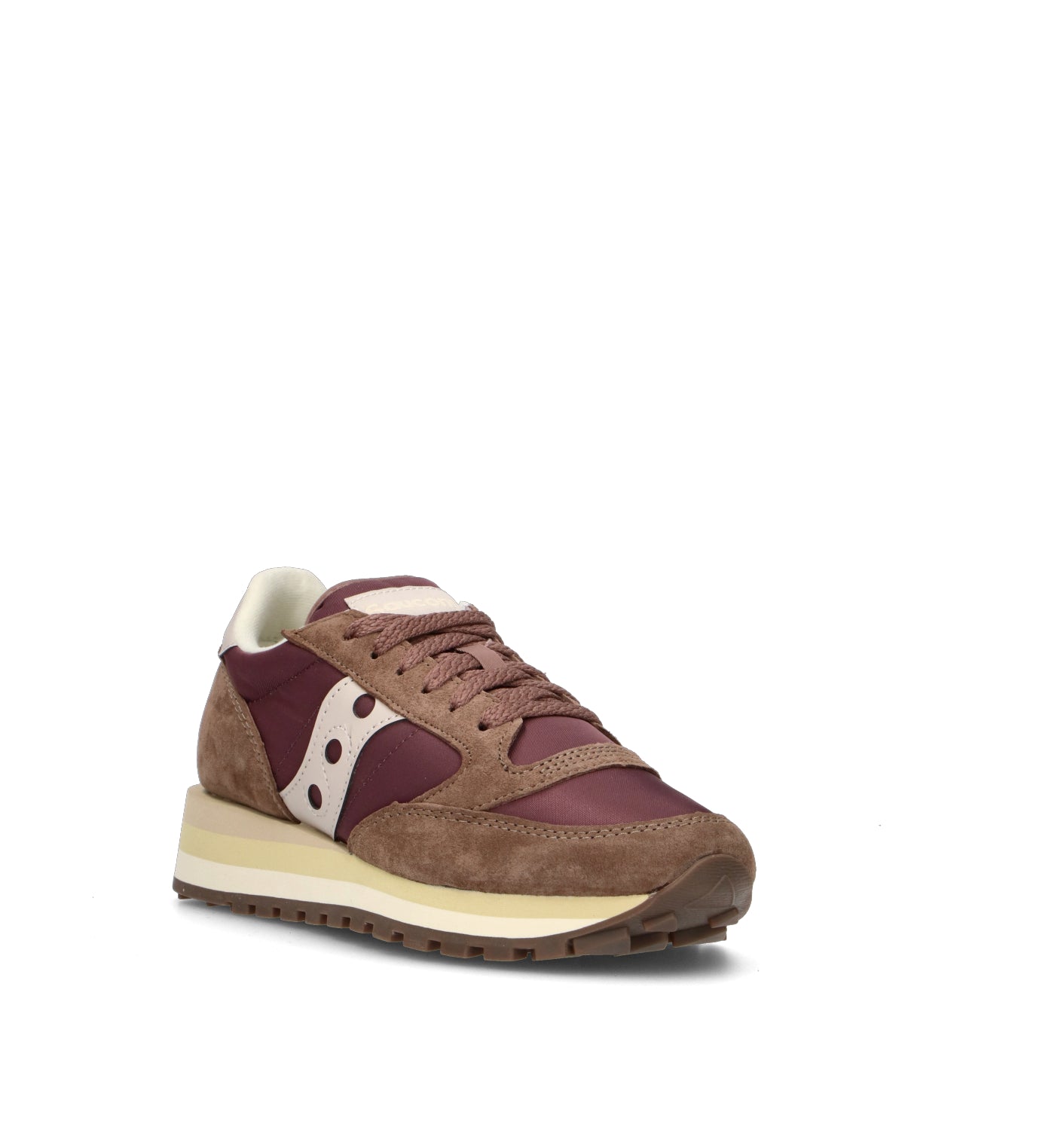 SAUCONY JAZZ TRIPLE Sneaker donna bordeaux/marrone SNEAKERS