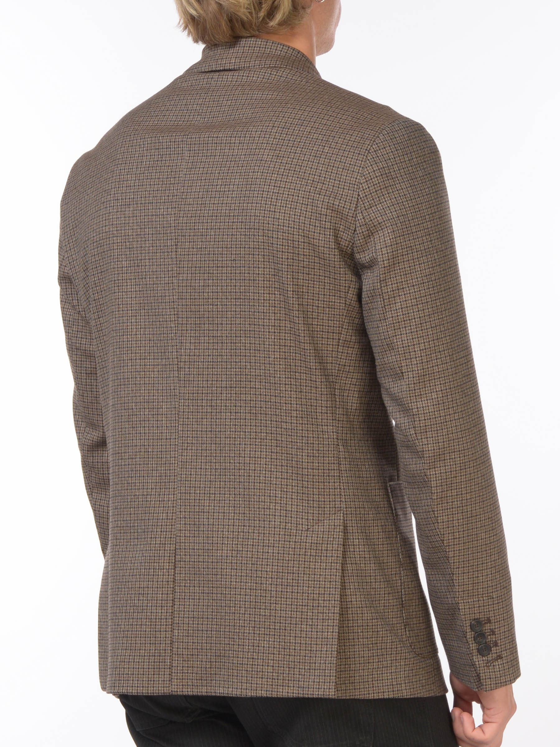 giacca da uomo Hosio doppiopetto a quadri