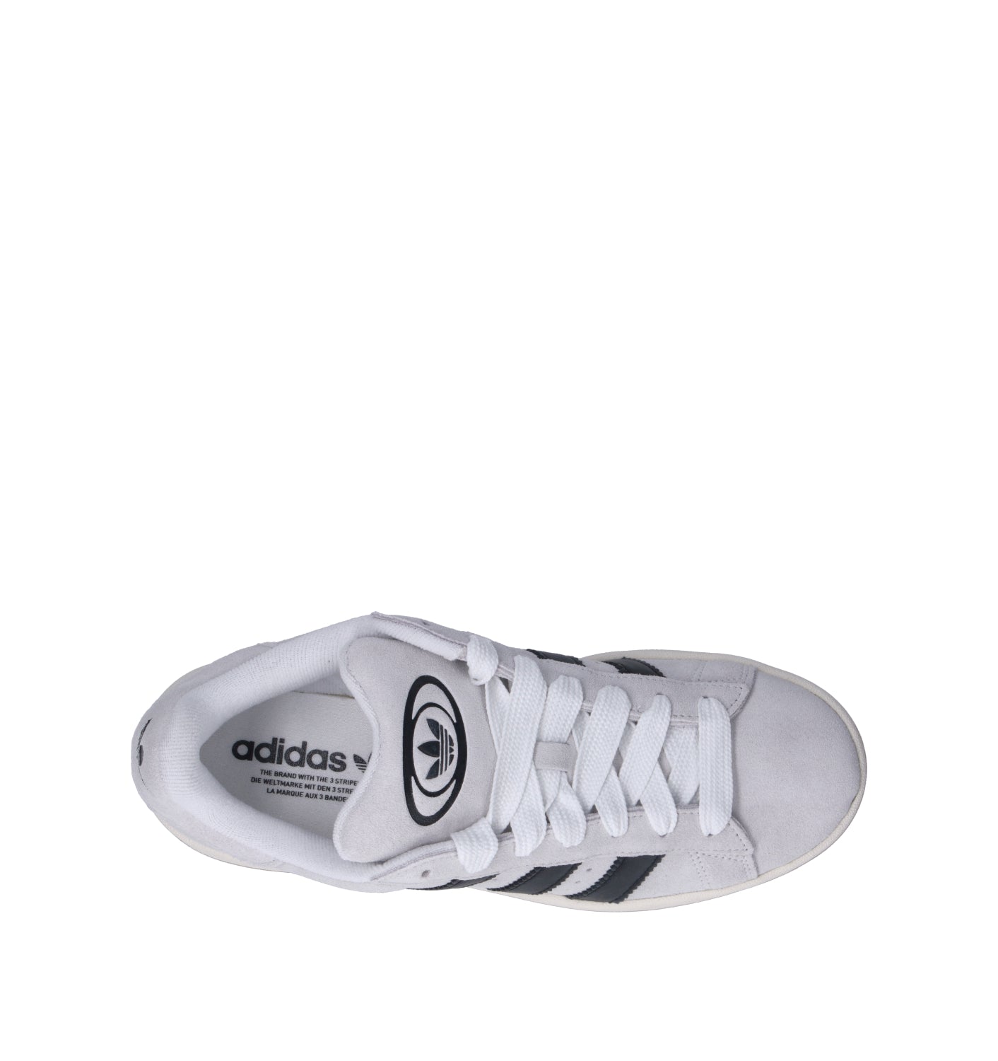 ADIDAS CAMPUS Sneaker uomo grigia in suede SNEAKERS