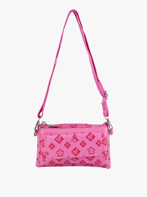 Sweet Years Borsetta a Tracolla Da Donna Borse Fucsia Taglia Unica