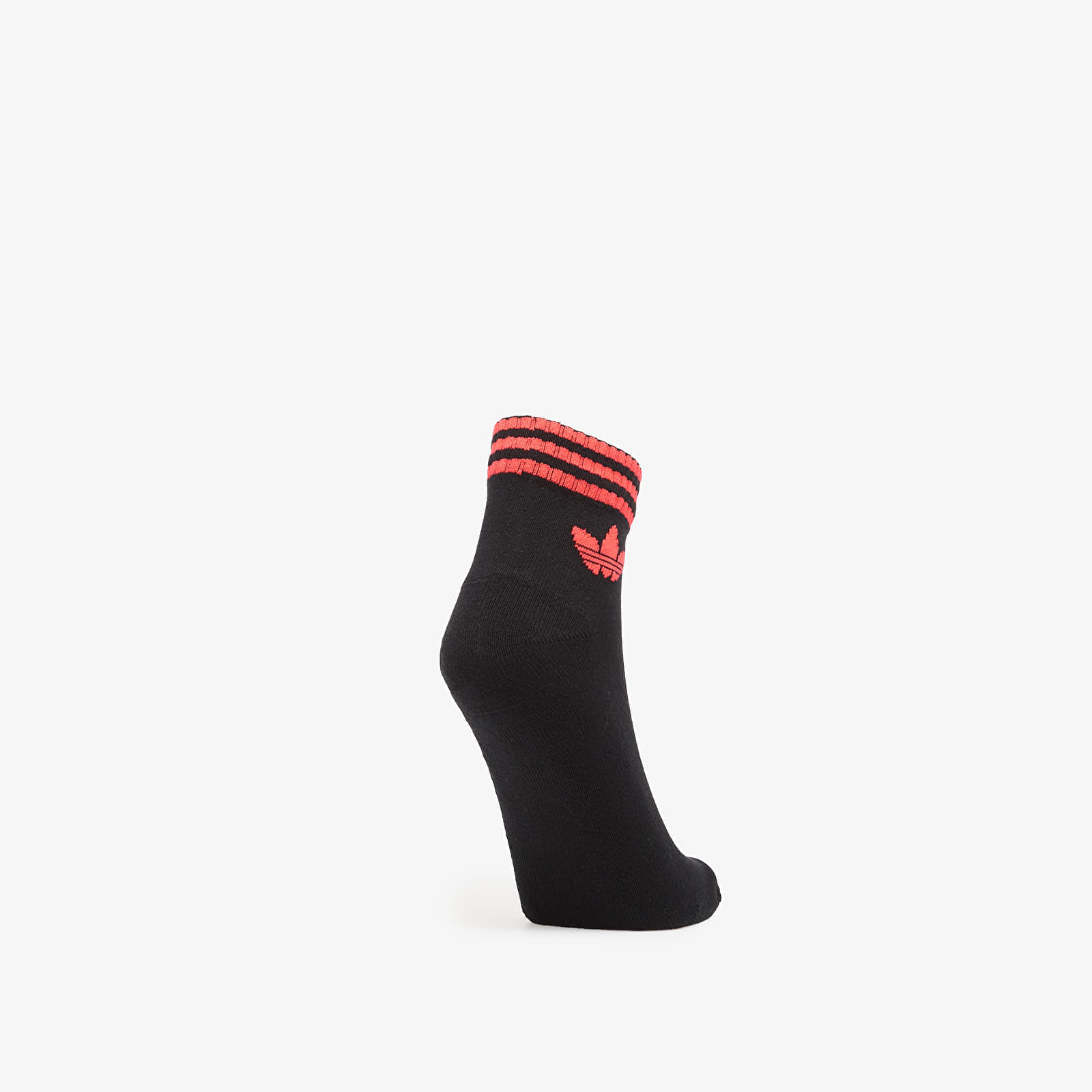 adidas Originals adidas 3S Ankle Socks 3-Pack Black/ White/ Lucid Red XL